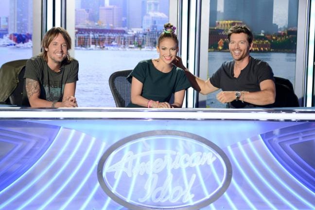 Keith Urban, Jennifer Lopez and Harry Connick are this season’s judges on ‘American Idol’