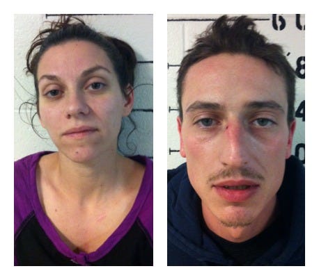 Melissa Amato, 32, and Darren Gragg, 36, both of 24 Lafayette Road in Hampton Falls, were arrested following Tuesday's standoff.