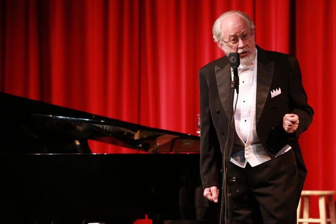 Dr. Joseph Webb sings during an “Evening of Cabaret” event at Gardner-Webb University in March 2013. (Star file photo)