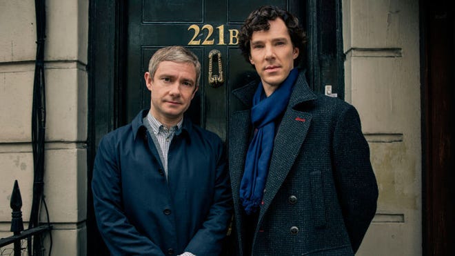 Watching Martin Freeman and Benedict Cumberbatch in the first two seasons of "Sherlock" will fly by a lot faster than sitting through one screening of the two of them in "The Desolation of Smaug."