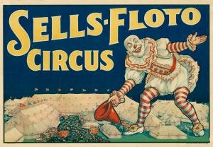 Mercer circus exhibit