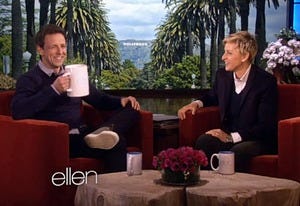 Seth Meyers, Ellen DeGeneres | Photo Credits: The Ellen Show