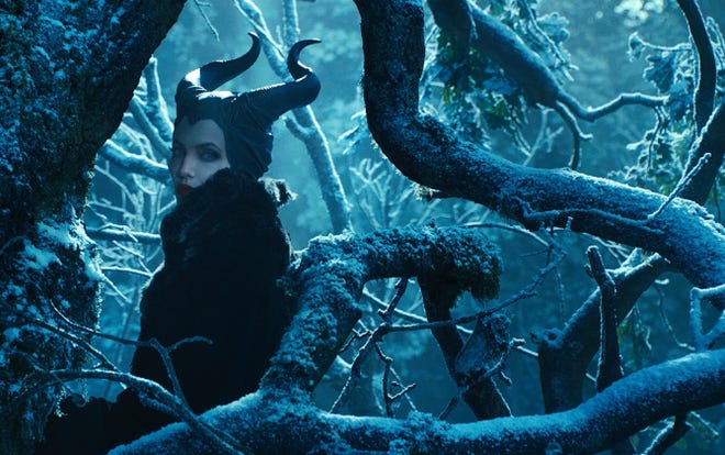 Angelina Jolie stars in Disney's "Maleficent," a twist on the "Sleeping Beauty" tale.