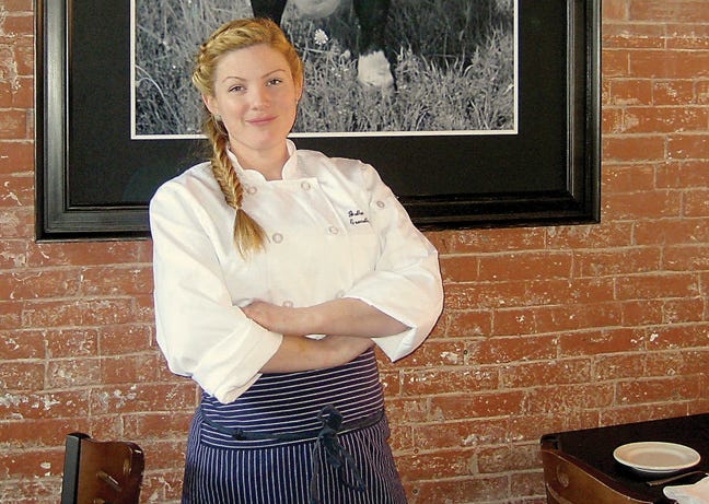 Julie Cutting, known by many from her 10 years cooking on the Seacoast, opened her own restaurant, Cure, on Jan. 20 in the former location of Four restaurant.