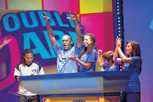 Double Dare Live show at the resort.