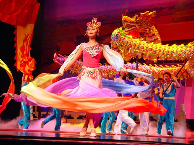 Direct from Branson, the Acrobats of China perform at 7:30 p.m. Feb. 5 in the mainstage theater at the Mattie Kelly Arts Center on the Niceville campus of NWFSC. For ticket prices, visit the Mattie Kelly Arts Center website or call 729-6000.