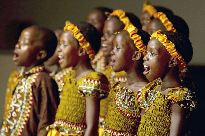 The African Children's Choir.