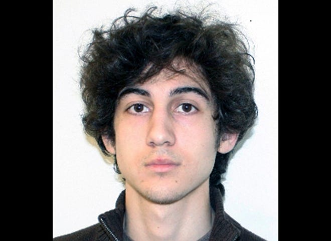 This file photo provided Friday, April 19, 2013 by the Federal Bureau of Investigation shows Boston Marathon bombing suspect Dzhokhar Tsarnaev, charged with using a weapon of mass destruction in the bombings on April 15, 2013 near the finish line of the Boston Marathon.