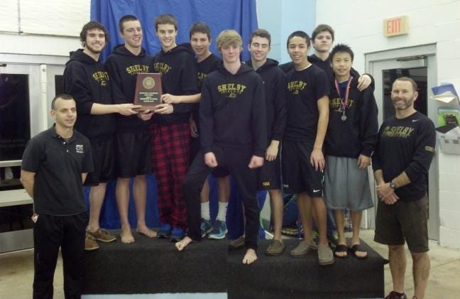 The Shelby High boys swimming and diving team won the 1A/2A West regional on Saturday in Huntersville.