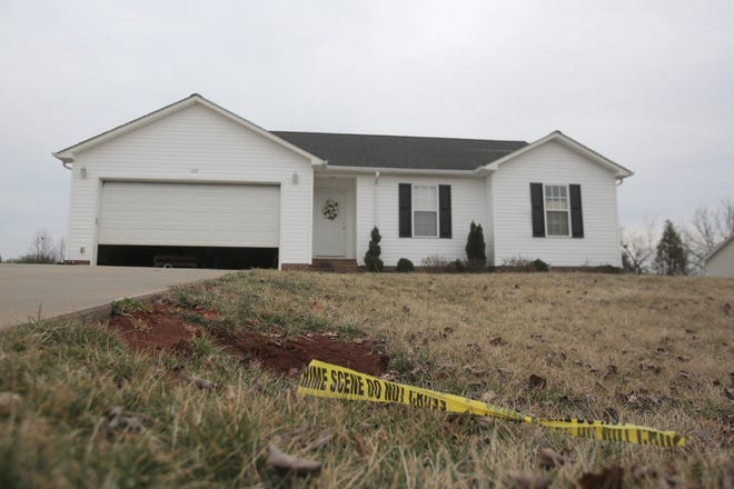 Authorities say a 17-month-old was shot by her 3-year-old sibling Thursday at this home on Jenny Drive near Patterson Springs. (Ben Earp/The Star)