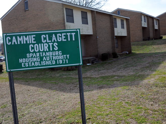 The Spartanburg Housing Authority has plans to demolish Cammie Claggett Courts off Daniel Morgan Avenue and build new apartments.