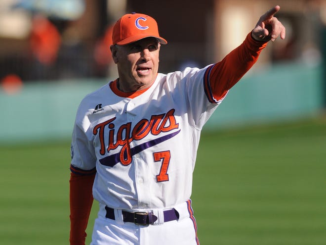 Clemson coach Jack Leggett has led the Tigers in six College World Series appearances in 20 seasons.