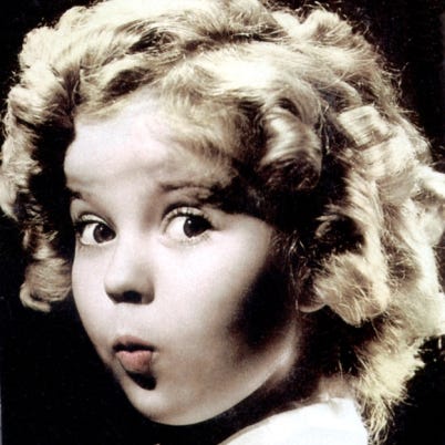 Shirley Temple, the dimpled, curly-haired child star who sang, danced, sobbed and grinned her way into the hearts of Depression-era moviegoers, has died, according to publicist Cheryl Kagan. She was 85.