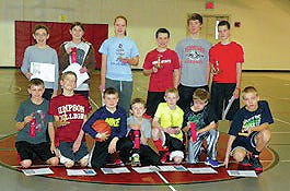Knights of Columbus holds free throw contest
