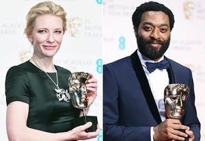 Cate Blanchett, Chiwetel Ejiofor | Photo Credits: Carl Court/AFP/Getty Images, Karwai Tang/WireImage