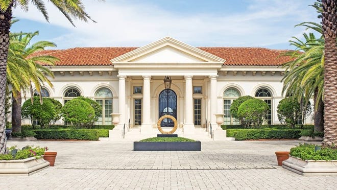 Property from the oceanfront home of Martin and Diane Trust is set to go on the block Sunday at A.B. Levy’s West Palm Beach salesroom. The Trust house was purchased last spring for $52 million by radio personality Howard Stern. Photo by David Antalek