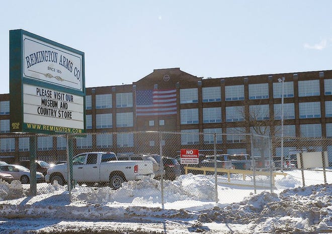 The Remington plant in Ilion is pictured. Despite assurances from some state legislators the workforce at the Ilion plant won’t be adversely affected by the Remington Outdoor Company’s expansion into Alabama, others remain skeptical. TIMES PHOTO/STEPHANIE SORRELL-WHITE