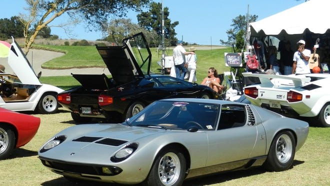 More than 100 Italian-made vehicles, such as Scott Reid’s 1968 Lamborghini Miura, will be participating in Esotico Italiano at the Oasis on Sunday.