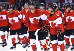 Canadian Hockey Team | Photo Credits: Al Bello/Getty Images