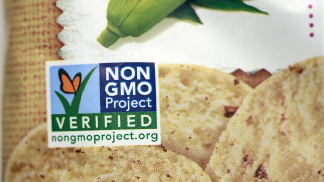A product labeled with Non Genetically Modified Organism.