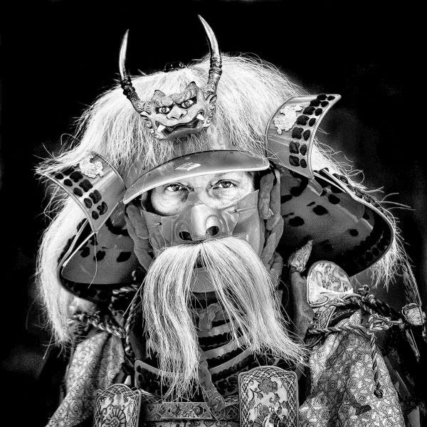 “Samurai” by Robert Smith, representing the Whaling City Camera Club, was awarded second place in the New England Camera Council Winter Print Competition in the Black & White Class B Category.