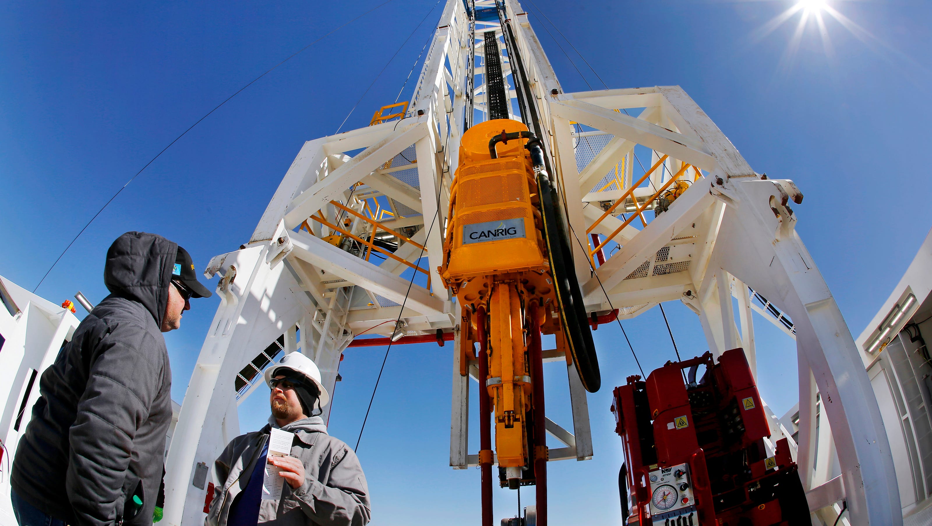 Unit Corp. unveils new drilling rig
