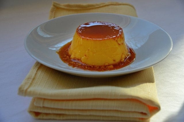 Flan, a Latin American dessert, is a testament to how fabulous flavors emerge from the right combination of simple ingredients. (Richard Sennott/Minneapolis Star Tribune/MCT)
