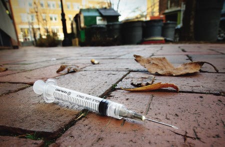 The use of heroin is believed to be on the rise in Portsmouth.