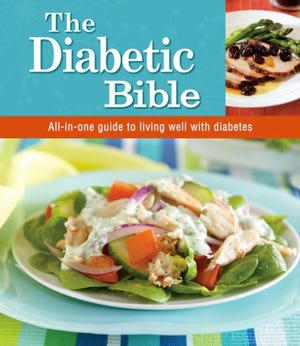The Diabetic Bible: All-in-One Guide to Living Well with Diabetes” by Dana and Allen Bennett King Armstrong is a trade paperback example purchased for $9.99 at Rite Aid.