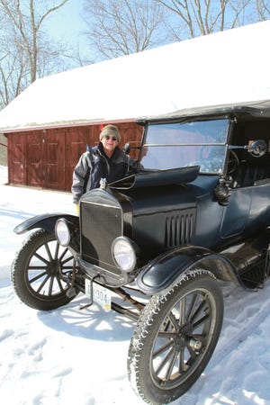 Ernest Ross says his grandfather bought this 1924 Ford Model T after “the farm horse died.” Ross restored the car when he was 16.