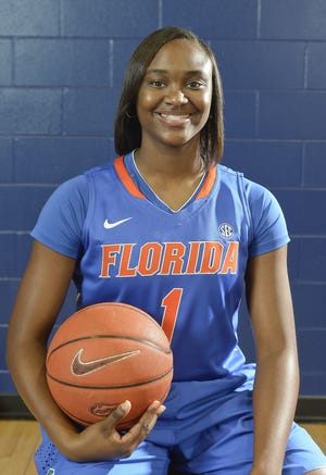 UF freshman Ronni Williams was averaging 8.3 points, 5.6 rebounds and 1.5 blocks per contest through Monday’s games.