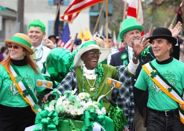 Saturday, March 8 - ST. PATRICK'S DAY parade: The fourth annual St. Patrick's Day Parade steps off at 10 a.m. March 8 at Francis Field and follows a route that includes the bayfront, Cathedral Place and Cordova Street, returning to Francis Field. Bagpipes, floats, marching bands, clubs and community groups and more will celebrate "all things Irish" during the parade. This event is free with viewing along the sidewalks of the parade route.