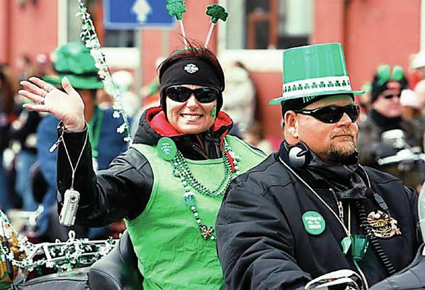 Revelers celebrate Irish heritage during the Oklahoma City St. Patrick’s Day parade. Courtesy TravelOK.com