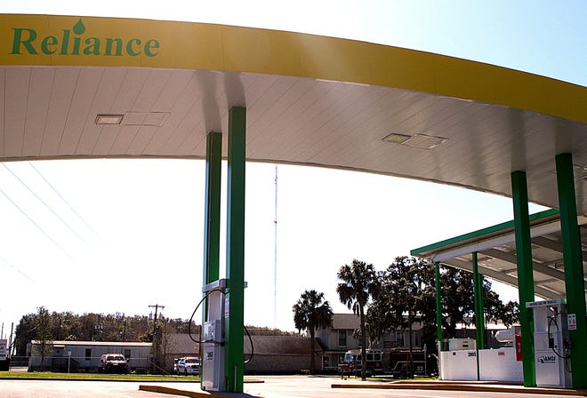 The Reliance gas station in Ocala is the only local station offering compressed natural gas.