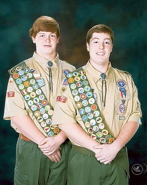 Brothers Tanner and Spencer Dixon both have been named Eagle Scouts. They are members of Troop 41 at Gordon Street Christian Church.