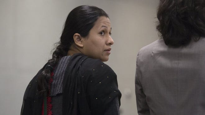 Shriya Patel, 27, on Monday was found not guilty of capital murder in the April 2012 death of her husband, Bimal Patel. She was found guilty of arson causing death. (Christina Burke/for American-Statesman)