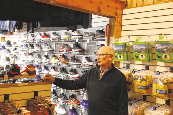 Simon Rios/The Standard-Times
Stephen Carter, the second generation owner of Carter's Clothing and Footwear, is anxiously awaiting a ruling that will determine whether his company can take suit against Nike, which terminated its relationship with the New Bedford shop a year ago.
