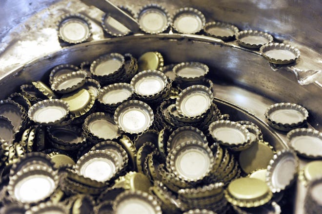 Bottle caps can be easily recycled.