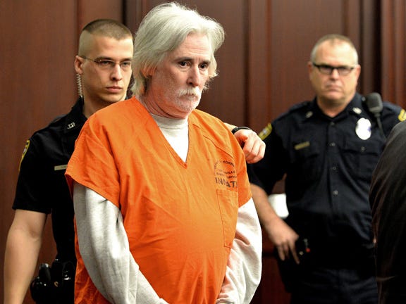 Donald James Smith is shown at a Jan. 9, 2014, court hearing before Judge Mallory Cooper. Smith is charged with the murder of Cherish Perrywinkle.