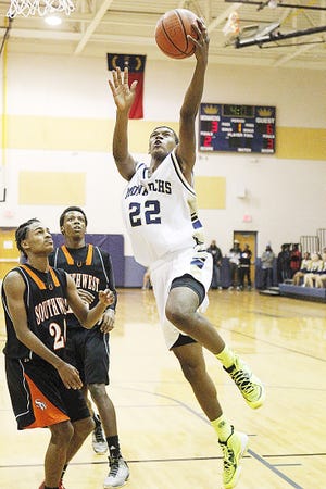 Northside's Davion Ayabarreno is the area's boys' basketball player of the year.