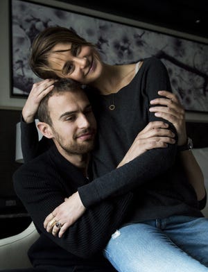 “I had to decide if I wanted something this big in my life,” says Shailene Woodley, who plays the heroine in "Divergent," a film series that could vault her to super-stardom. Theo James co-stars. .