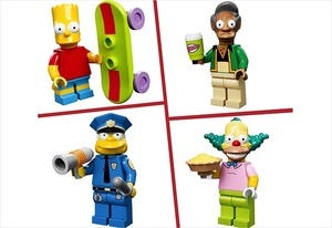 The Simpsons LEGO Figures | Photo Credits: LEGO
