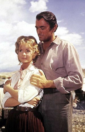 The Topeka Symphony Orchestra will open its "The Old West" concert with Alfred Newman's overture to his score for the 1962 epic "How the West Was Won," which featured a star-studded cast, including Debbie Reynolds and Gregory Peck, pictured.