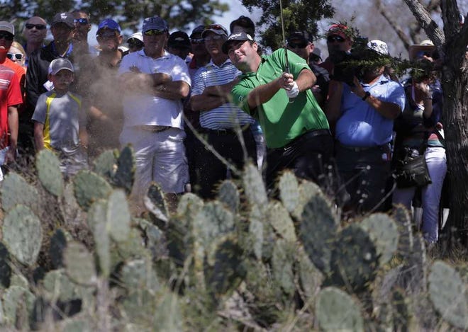 Eric Gay Associated Press Steven Bowditch of Australia hits out of the rough behind cactus at the second hole during the final round of the Texas Open on Sunday in San Antonio.