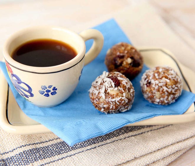 Courtesy of Post Foods  Chia seeds, flax seeds and sesame seeds are among the "superfoods" contained in Morning Energy Mocha Balls featuring Post Food's new Honey Bunches of Oats Morning Energy Chocolatey Almond Crunch cereal.