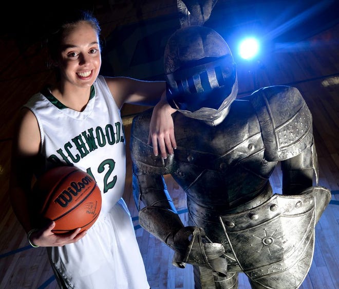 Richwoods junior Olivia Elger had a commanding role in the Knight's success this season, and is the Journal Star's Player of the Year in big schools basketball.