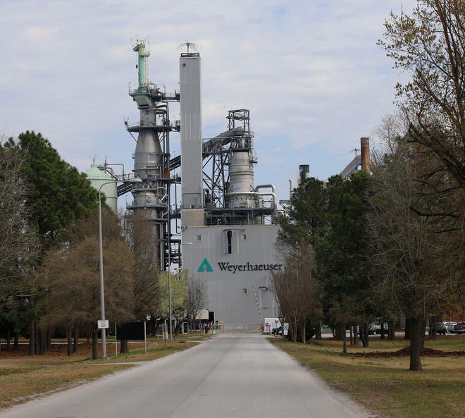 An unknown, but probably small, number of local employees at Weyerhauser, whose Vanceboro plant is shown here, were notified Wednesday they their jobs would be phased out in January of 2015.