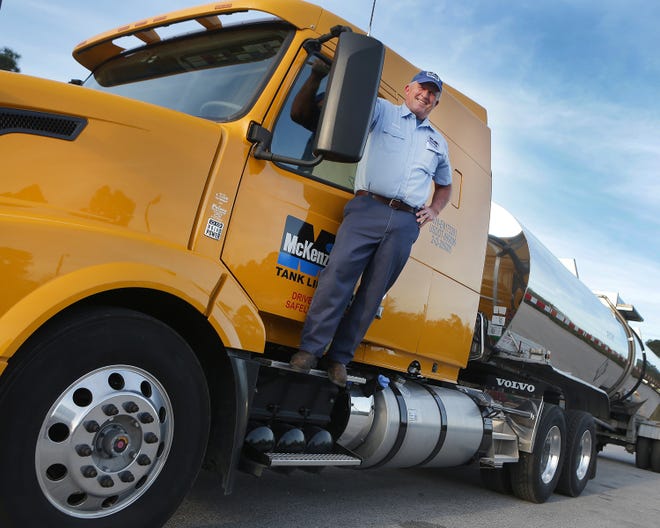 Local driver Bobby Stevens is among eight finalists for the National Tank Truck Carriers William A. Usher Sr. Professional Driver of the Year Award.