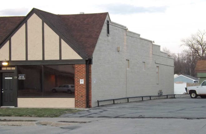 A mural is being planned for this blank side of WCW Property Management's building on the northeast corner of S.W. Huntoon and Lane. Its design hasn't yet been chosen.