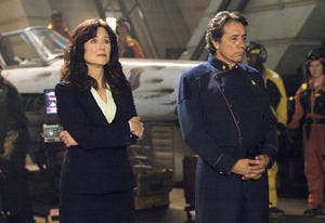 Mary McDonnell, Edward James Olmos | Photo Credits: Carole Segal/NBC/Getty Images